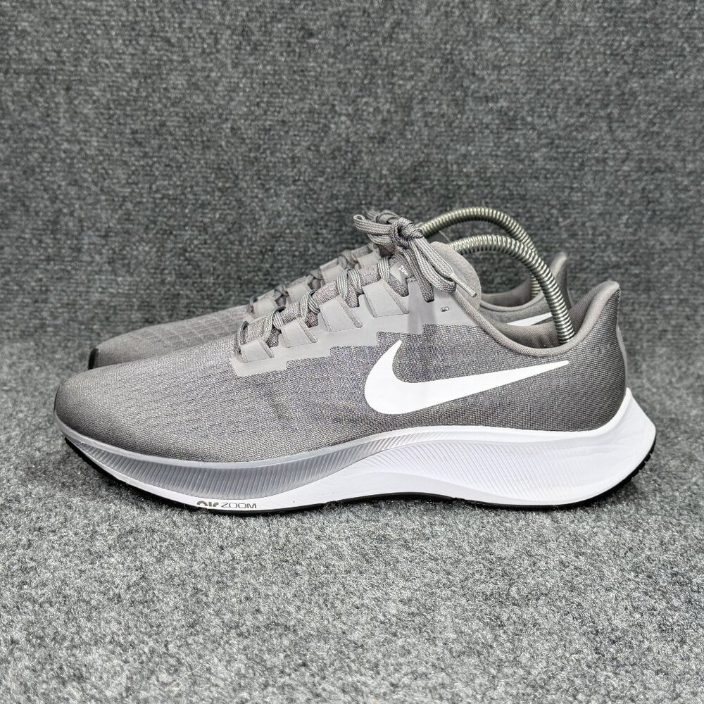 Nike Air Zoom Pegasus 37 Running Shoes Mens Size 11.5 Gunsmoke Grey Athletic Run - Picture 4 of 13